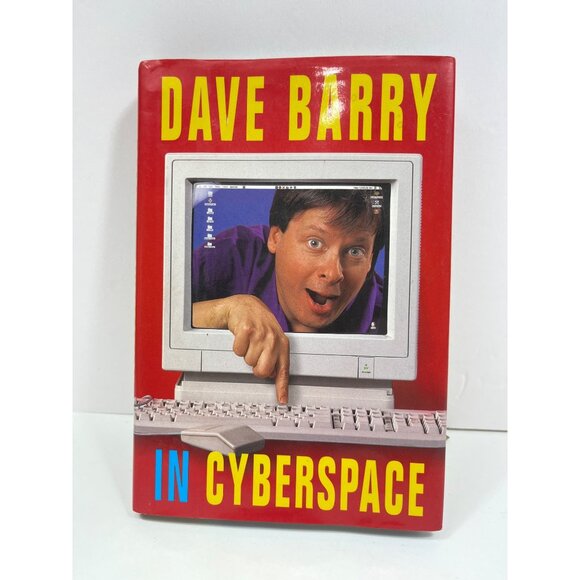 Dave Barry In Cyberspace Hardcover 1996 Humor Book By Crown Publishers - Picture 1 of 5